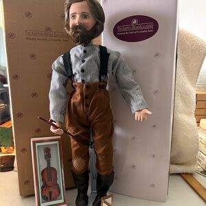 Pa Ingalls little house on the prairie porcelain doll